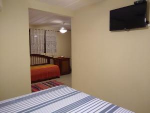 TV/trung tâm giải trí tại Pousada Castelinho