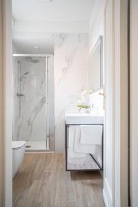 Ένα μπάνιο στο Ca del Mar Venice Luxury Apartments