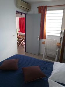 Krevet ili kreveti u jedinici u objektu Gîte Muskad
