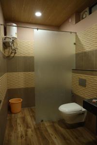 
A bathroom at Thar Exotica Spa & Resort

