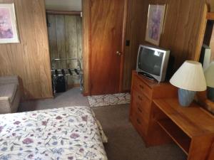 TV a/nebo společenská místnost v ubytování Amber Lantern Motel + 6 fotografií