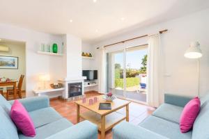 A seating area at Villa Rose