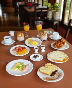Comida in lodge ou em algum lugar perto