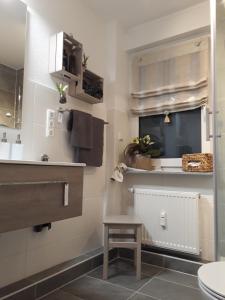 Kuchyň nebo kuchyňský kout v ubytování Privatzimmer Spahn in Mühlheim