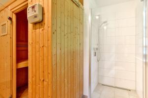 Koupelna v ubytování Pirateneiche