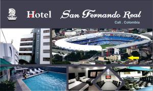Bazén v ubytování Hotel San Fernando Real nebo v jeho okolí