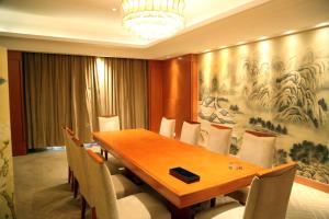 Χώρος καθιστικού στο Huaguoshan Hotel