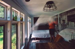 Krusmølle Glamping客房内的一张或多张床位