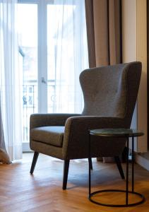Istumisnurk majutusasutuses Le Baldinger Boutique Hotel