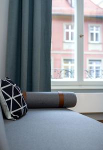Voodi või voodid majutusasutuse Le Baldinger Boutique Hotel toas