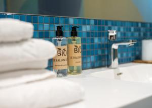 Vannituba majutusasutuses Le Baldinger Boutique Hotel