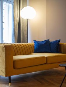 Istumisnurk majutusasutuses Le Baldinger Boutique Hotel