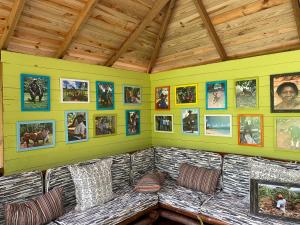 Posezení v ubytování Aventura Rincon Ecolodge