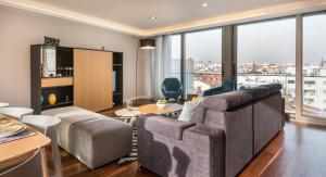 Część wypoczynkowa w obiekcie Gran View Apartments