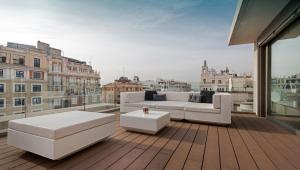 Część wypoczynkowa w obiekcie Gran View Apartments