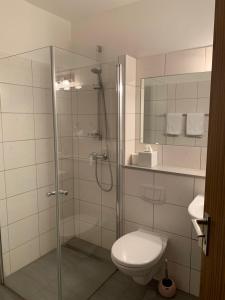 Koupelna v ubytování Hotel Buntrock