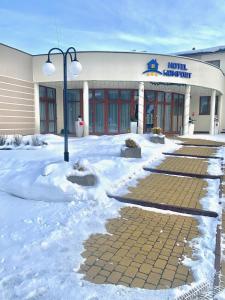 Hotel Komfort v zimě