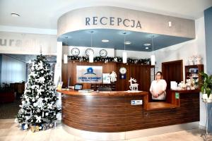 Vstupní hala nebo recepce v ubytování Hotel Komfort