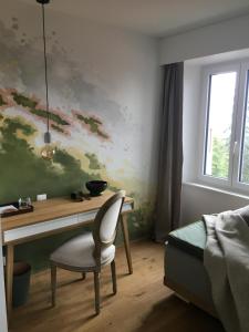 Posezení v ubytování Espace Entre Ciel & Terre