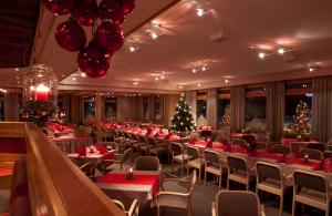 Restaurace v ubytování Hotelli Jussan Tupa