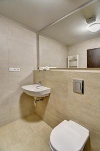 Łazienka w obiekcie Apartmány Sunny Lipno