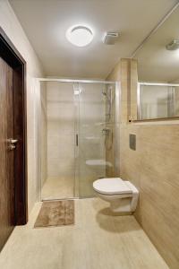 Łazienka w obiekcie Apartmány Sunny Lipno