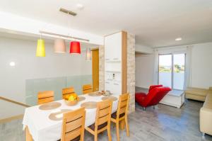 Posezení v ubytování Apartment Lula