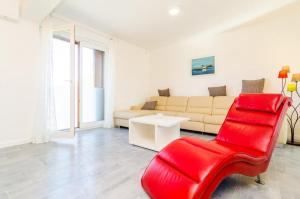 Posezení v ubytování Apartment Lula