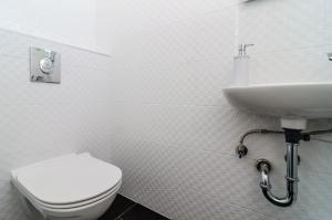 Koupelna v ubytování Apartment Lula