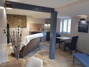Posezení v ubytování Hotel L'Oustau de la Font