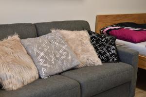 Część wypoczynkowa w obiekcie Apartmány Sunny Lipno