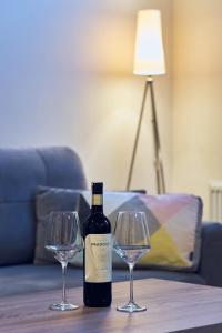 Nápoje v ubytovaní Apartament 26A Willa Ogrodowa