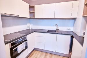 Kuchyňa alebo kuchynka v ubytovaní Apartament 26A Willa Ogrodowa