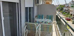 A balcony or terrace at Zoi Apartments