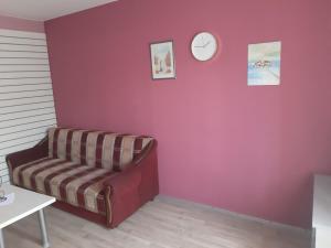 Predel za sedenje v nastanitvi apartman
