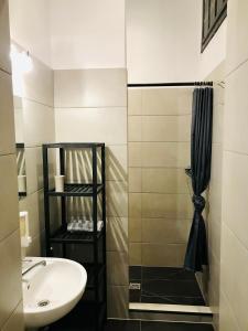 Kúpeľňa v ubytovaní Topolove Rooms & Apartments