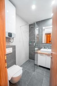 Ένα μπάνιο στο APARTHOTEL CENTRALA Apartman 10
