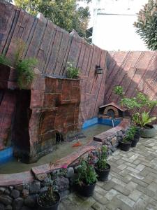 Kaesa Homestay外面的花园