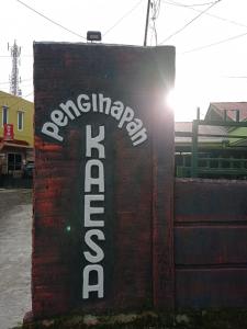 Kaesa Homestay的证书、奖牌、标识或其他文件