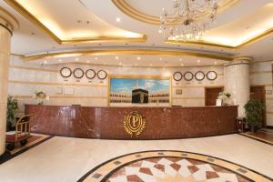 Vstupní hala nebo recepce v ubytování Palestine Hotel Makkah