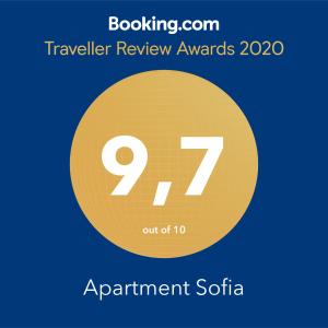 Apartment Sofia tanúsítványa, márkajelzése vagy díja
