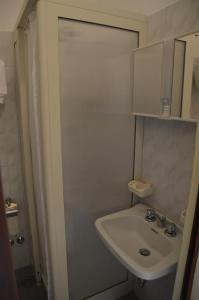 Koupelna v ubytování Hotel Virgilio