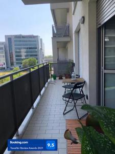 A balcony or terrace at Gaia holiday