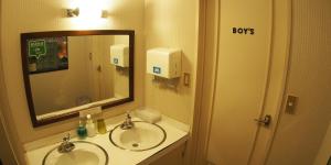 Koupelna v ubytování Bellscabin Guesthouse