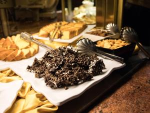 Food at or somewhere near the hotel 