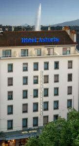 O edifício em que o hotel se localiza
