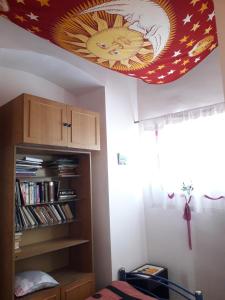 Knihovna v penzionu