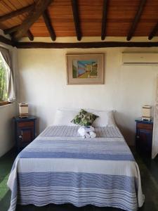 Łóżko lub łóżka w pokoju w obiekcie Bella Vista Eco Experience