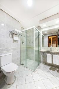 Salle de bains dans l'établissement Hotel Euro Suite Campinas by Nacional Inn - Próximo ao Cambuí