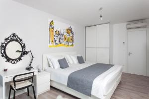 Postel nebo postele na pokoji v ubytování Villa Dupcic + 31 fotografií